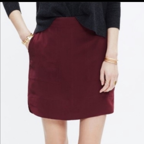 Madewell Silk skirt - Picture 3 of 8